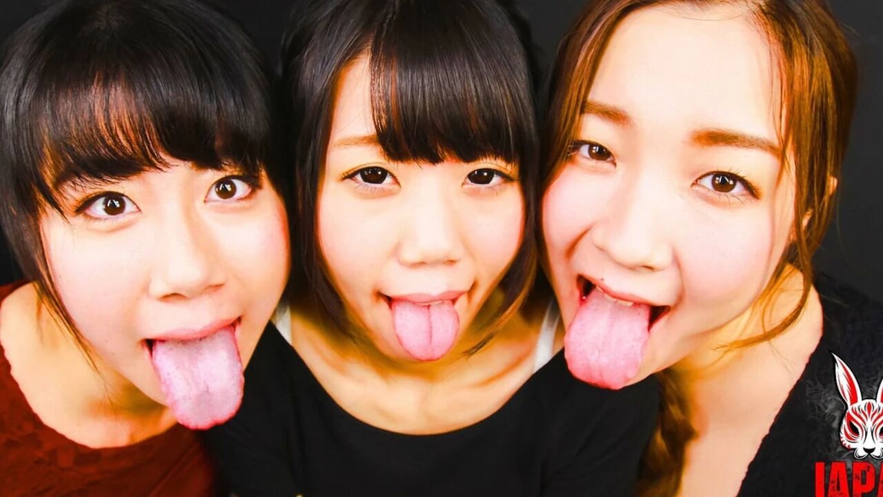 Bad Breath and Smelly Wet Tongues - Meru, Niina and Kiho (part 3-4)