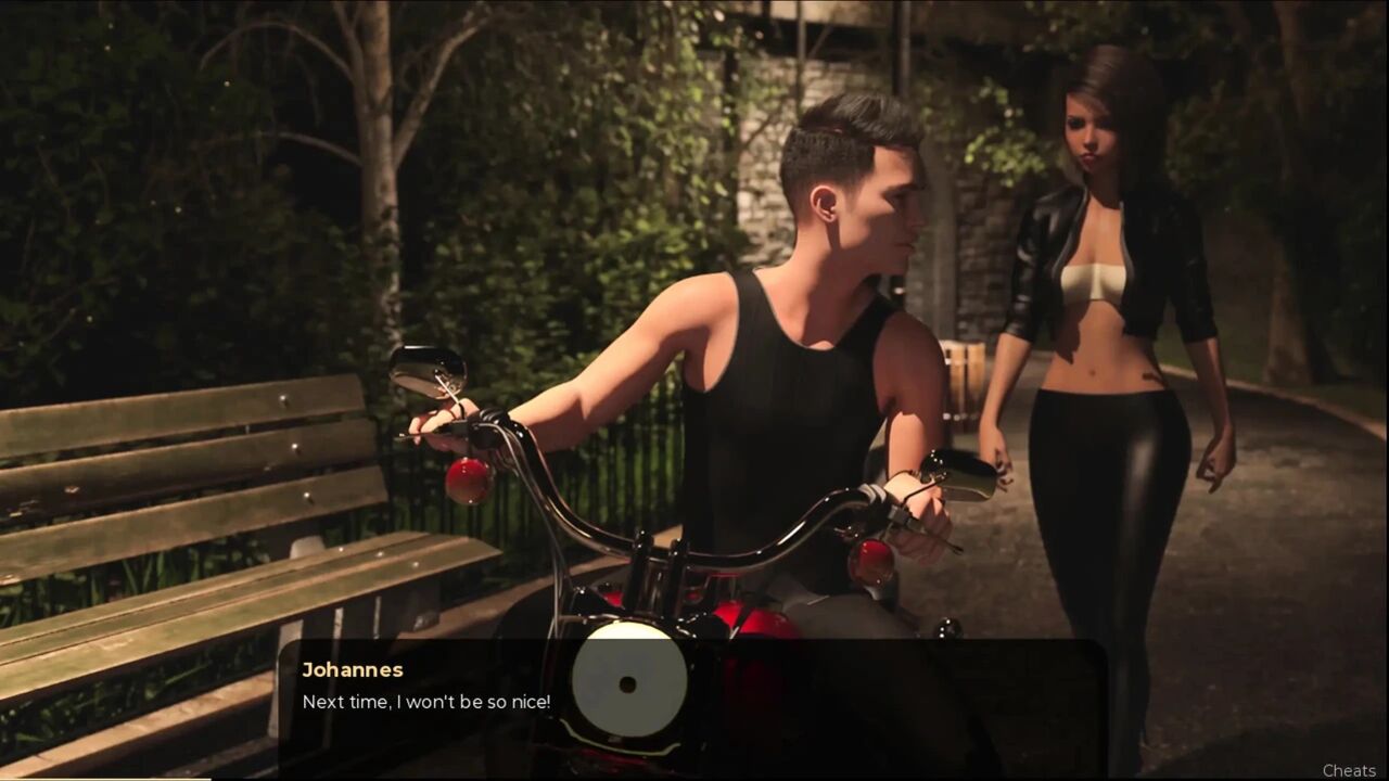 No more cash#2: Johannes and Tris went on a bike ride