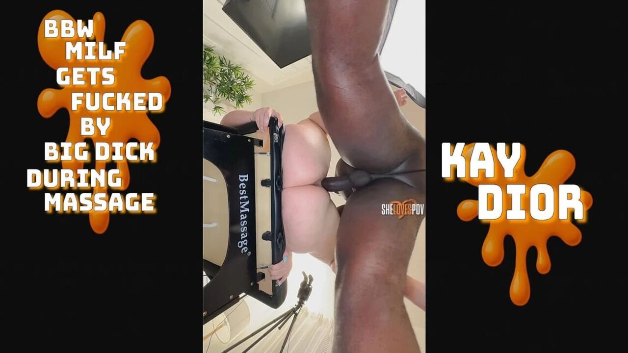 Semaj Media Kay Dior Pays for Her Massage with Her Mouth & Pussy!! Ass or Cash!!!