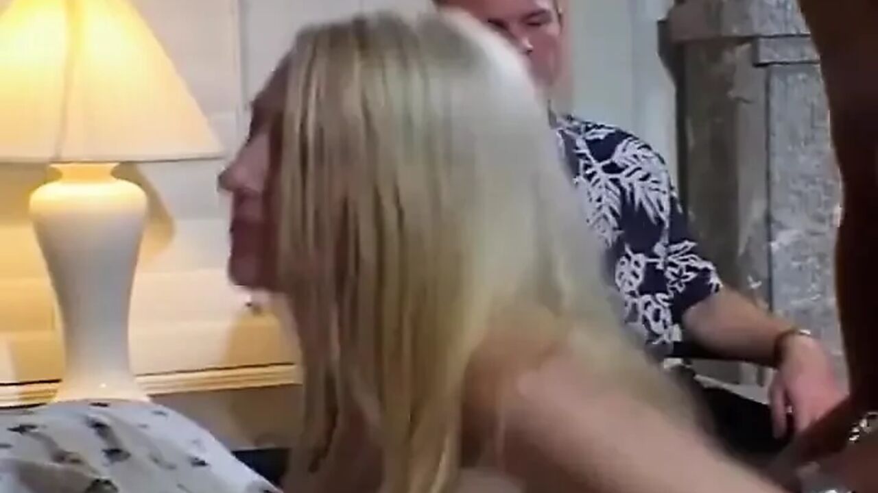 Hubby Watched Her Wife Enjoyed Threesome