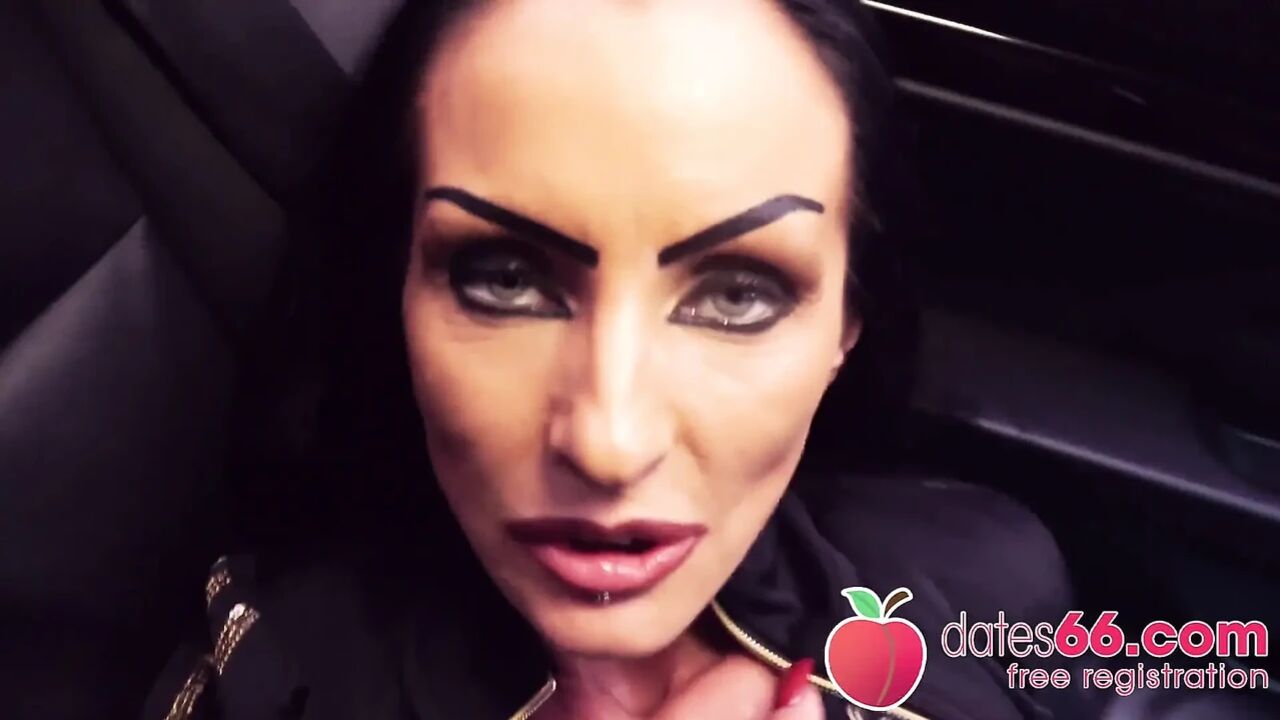 Risky Public Sex: Hot Brunette Milf