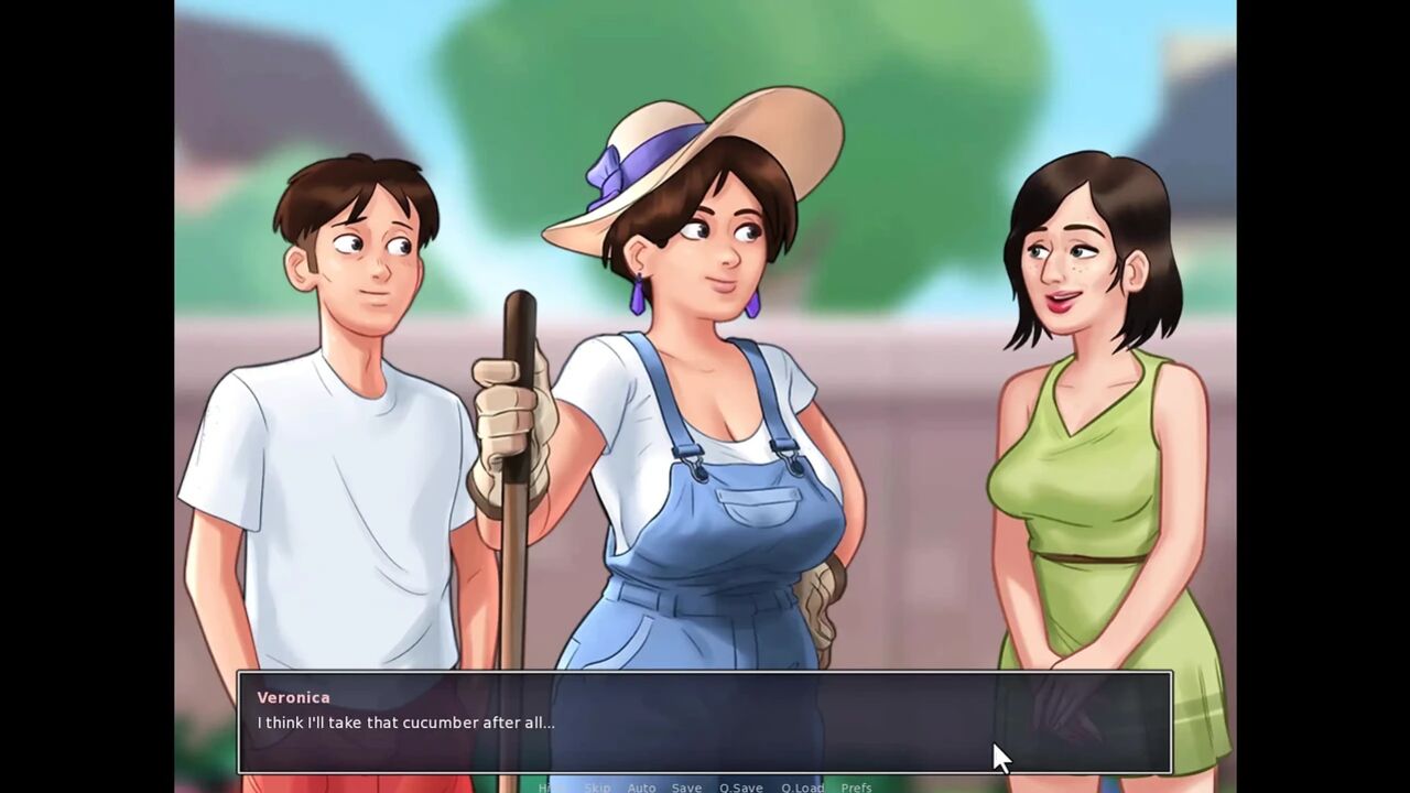 Summertime saga: the nurse gave me a handjob.