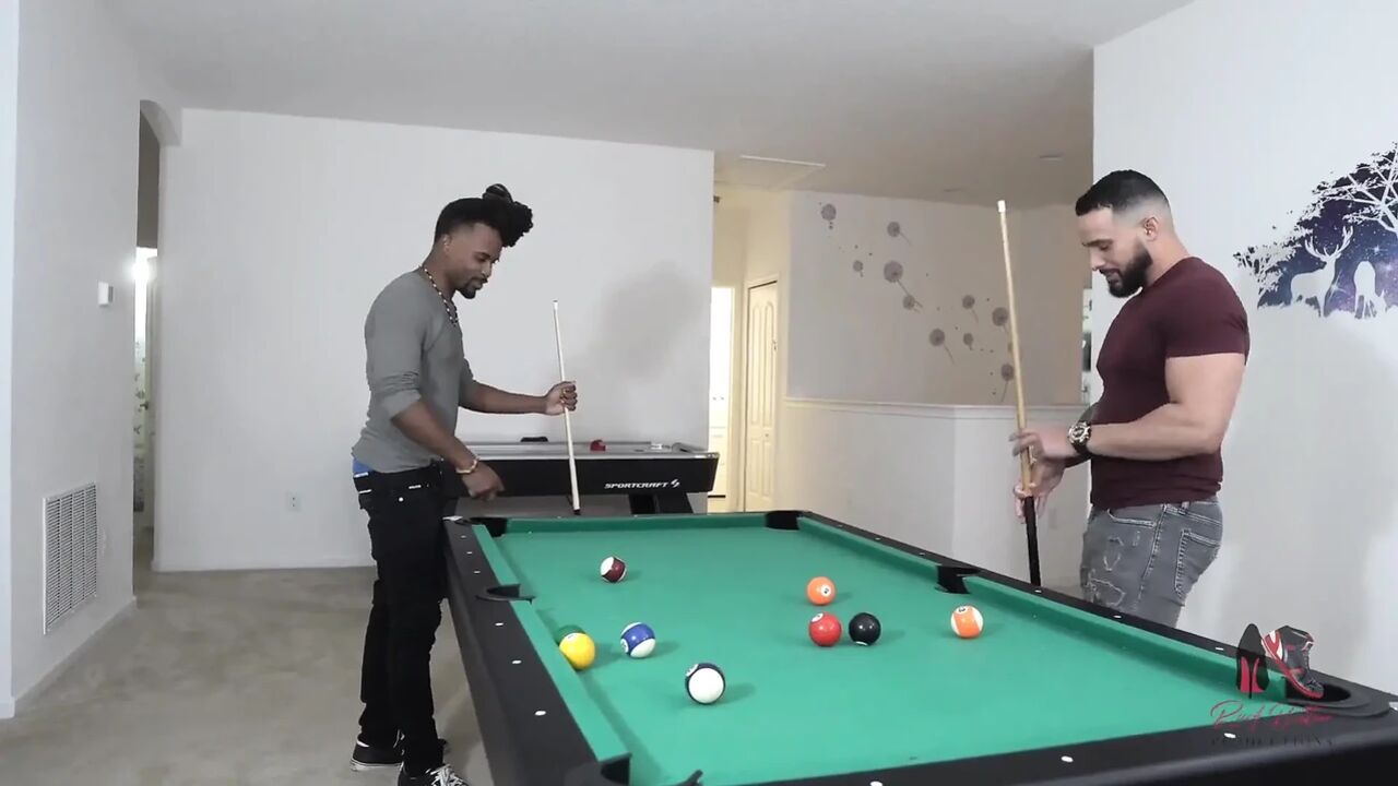Swinger Pool Table Threesome