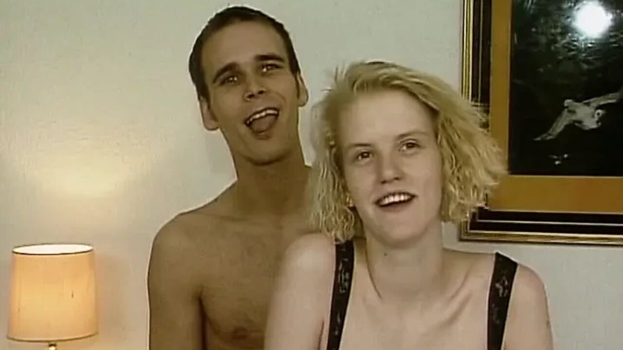 Watch This Blonde Babe From Germany Get Big Load of Cum on Her Face