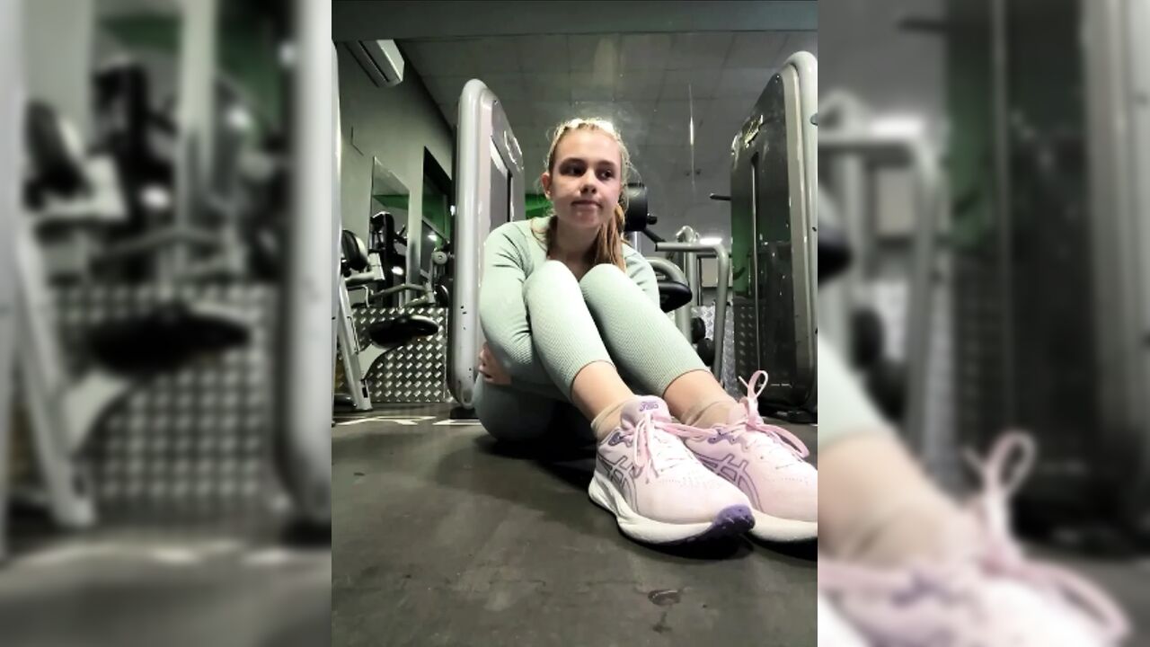 Public fucking and training in the gym