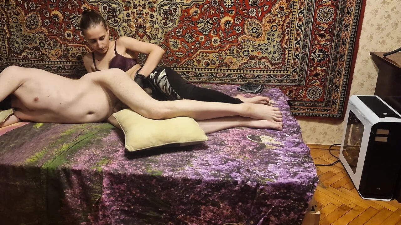 Anastasia Mistress homemade pegging Sasha Earth