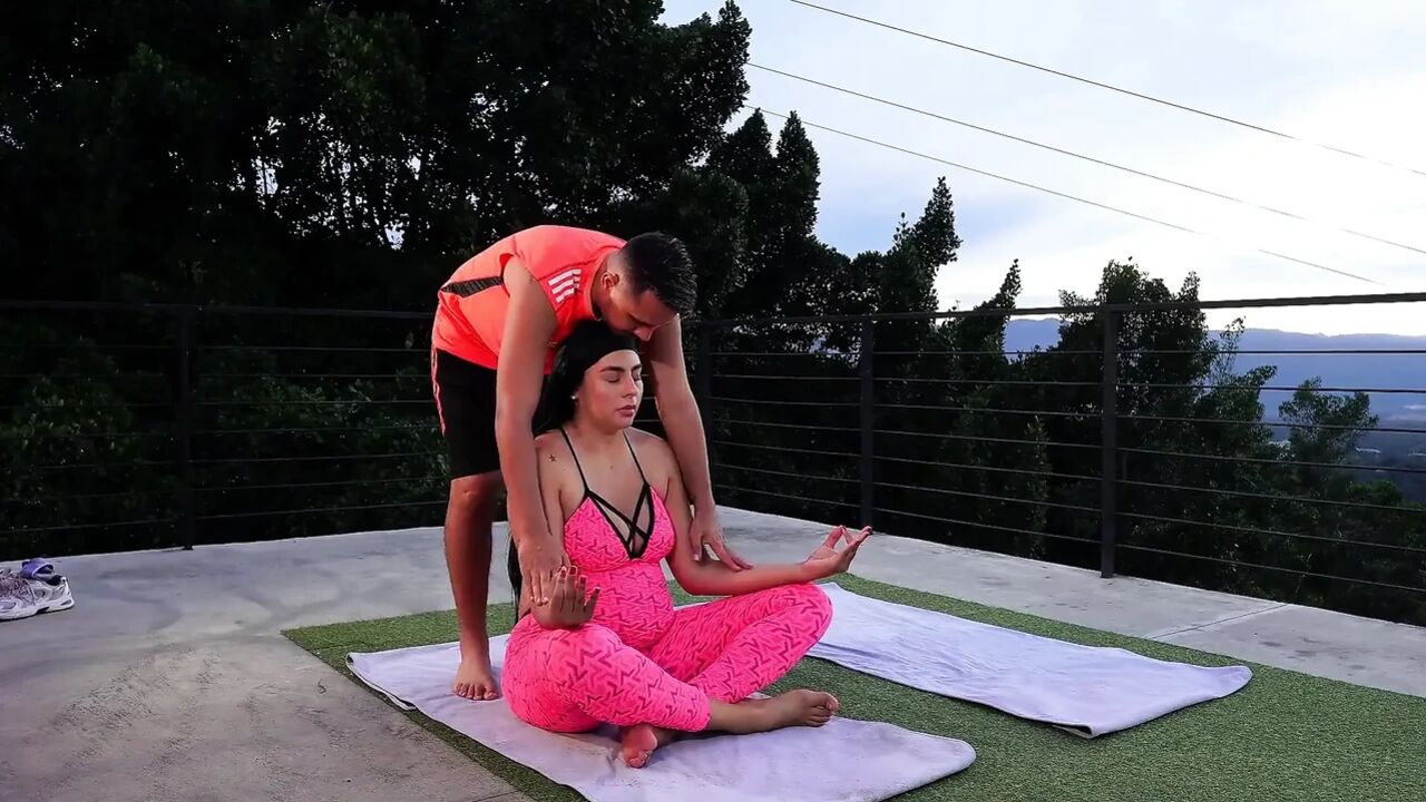 Dirty Yoga Teacher Fucks Student - Tommy Miller