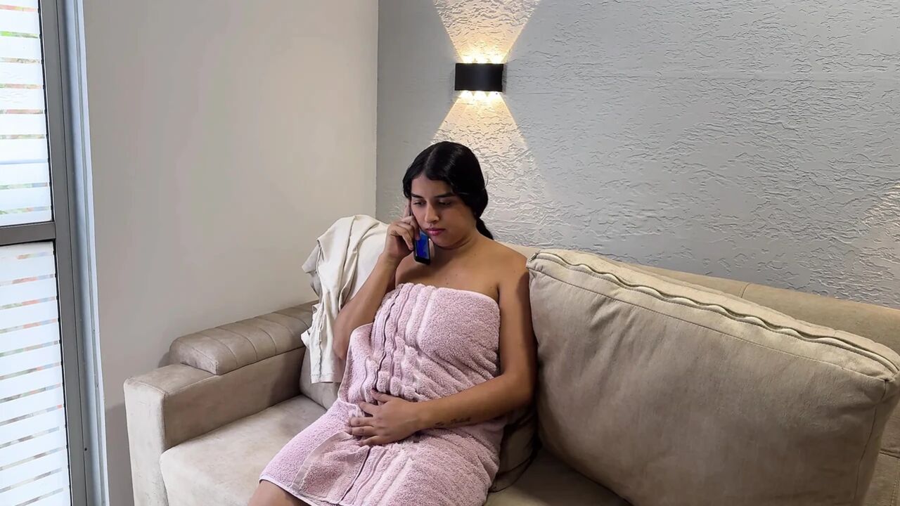 I have hard sex with my sexy neighbor while my husband's cuckold isn't