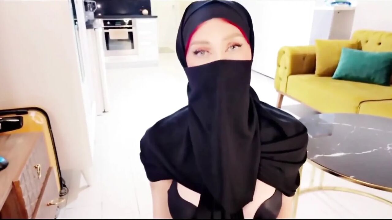 Hijab Sex with Suck Dick Come in Face