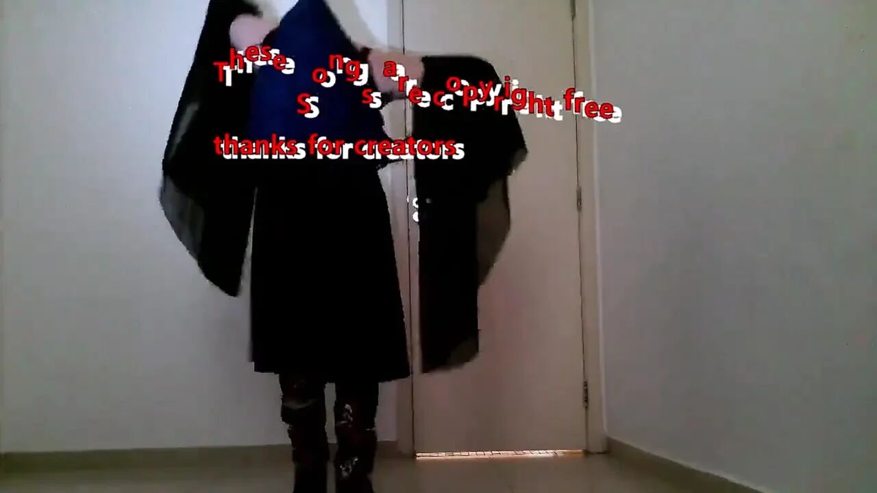 My freak way being a scare sensual gothic girl
