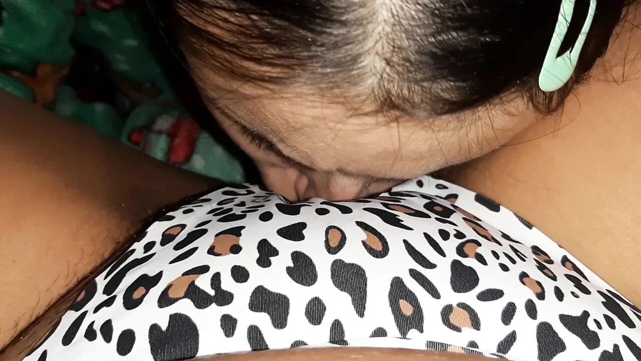 My girlfriend gently and lovingly caresses my clit until I cum in her mouth