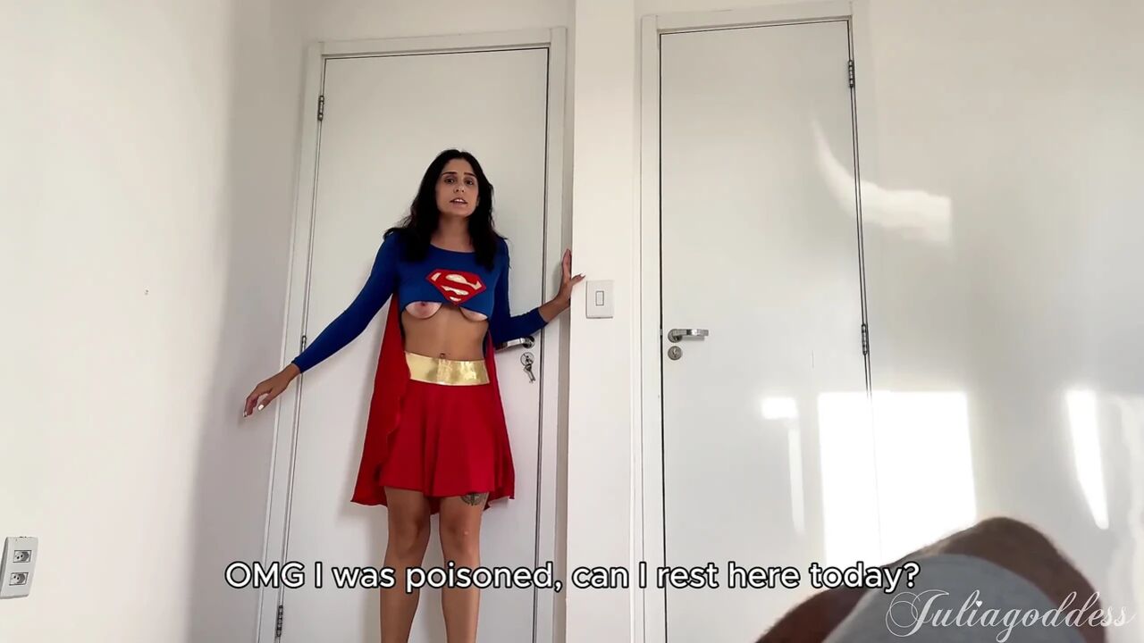 Supergirl's Secret Reward Late Night Bedroom POV