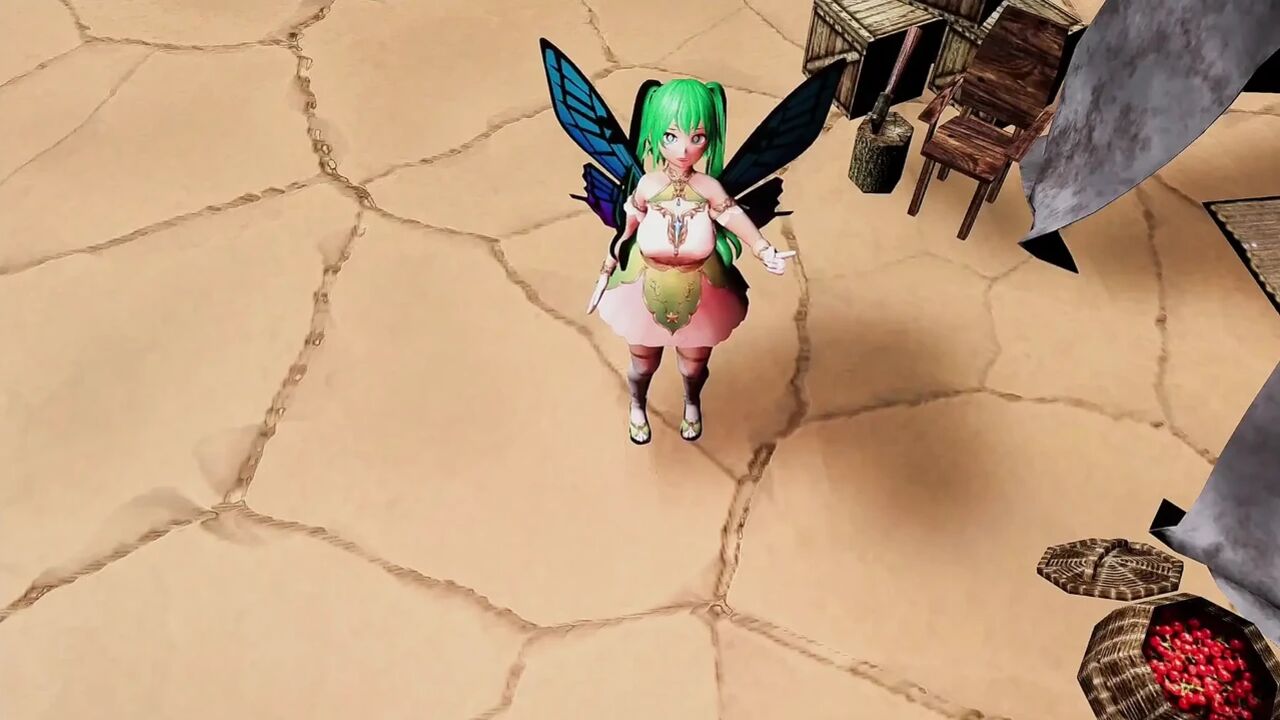 Fairy and Giant Do Battle in Unconvential Way