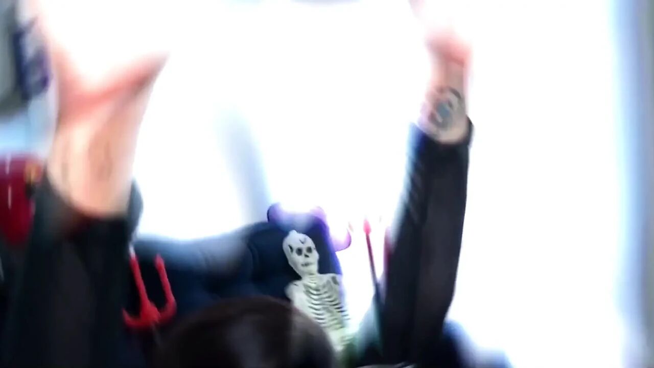 Sexy Footjob 42 Halloween Version