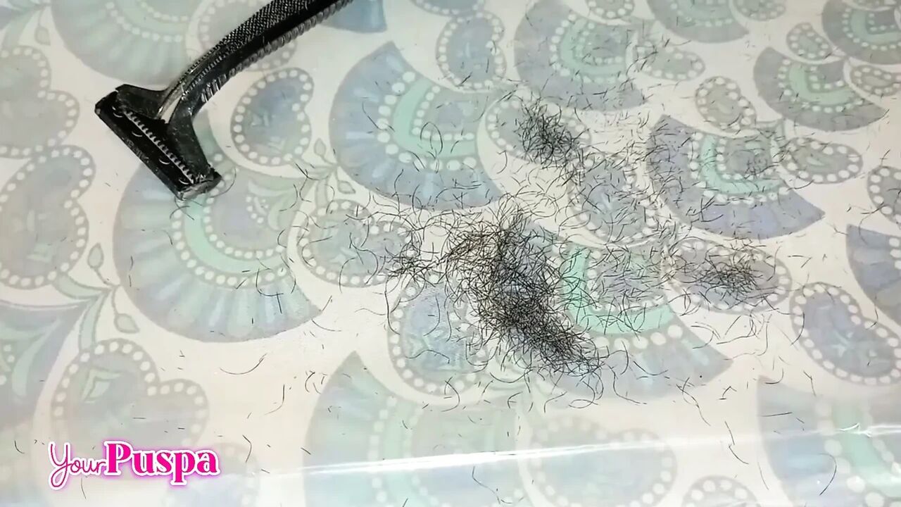 My stepson came to my room When shaved pussy