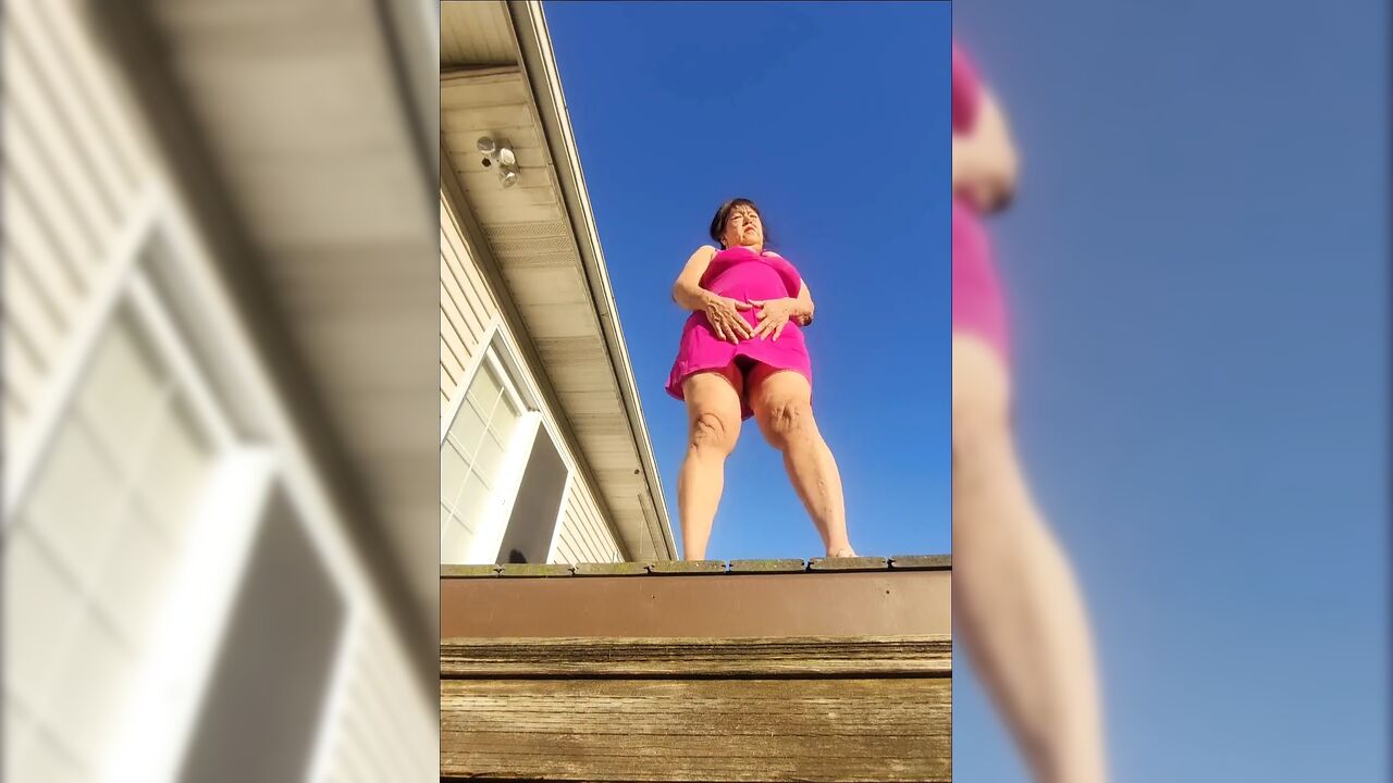Enjoying Peeing Out Doors