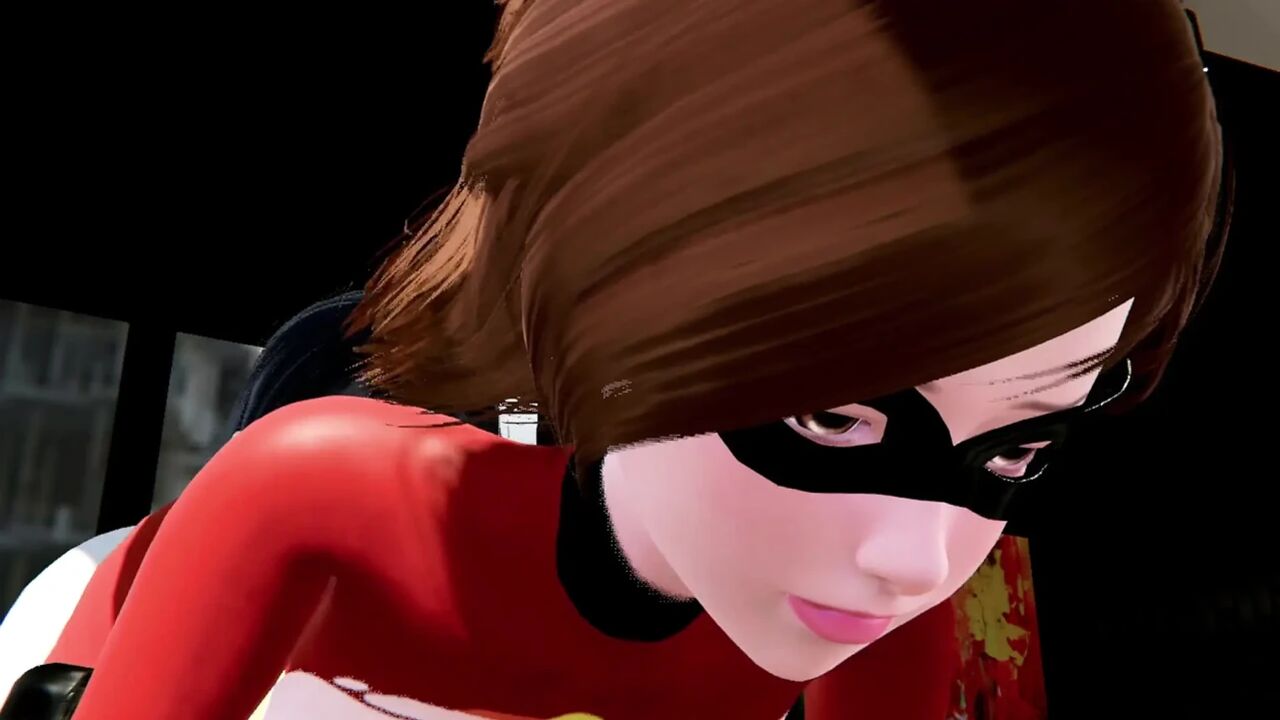 Elastigirl In My Office Wanting To Be Unfaithful - 3D Animation