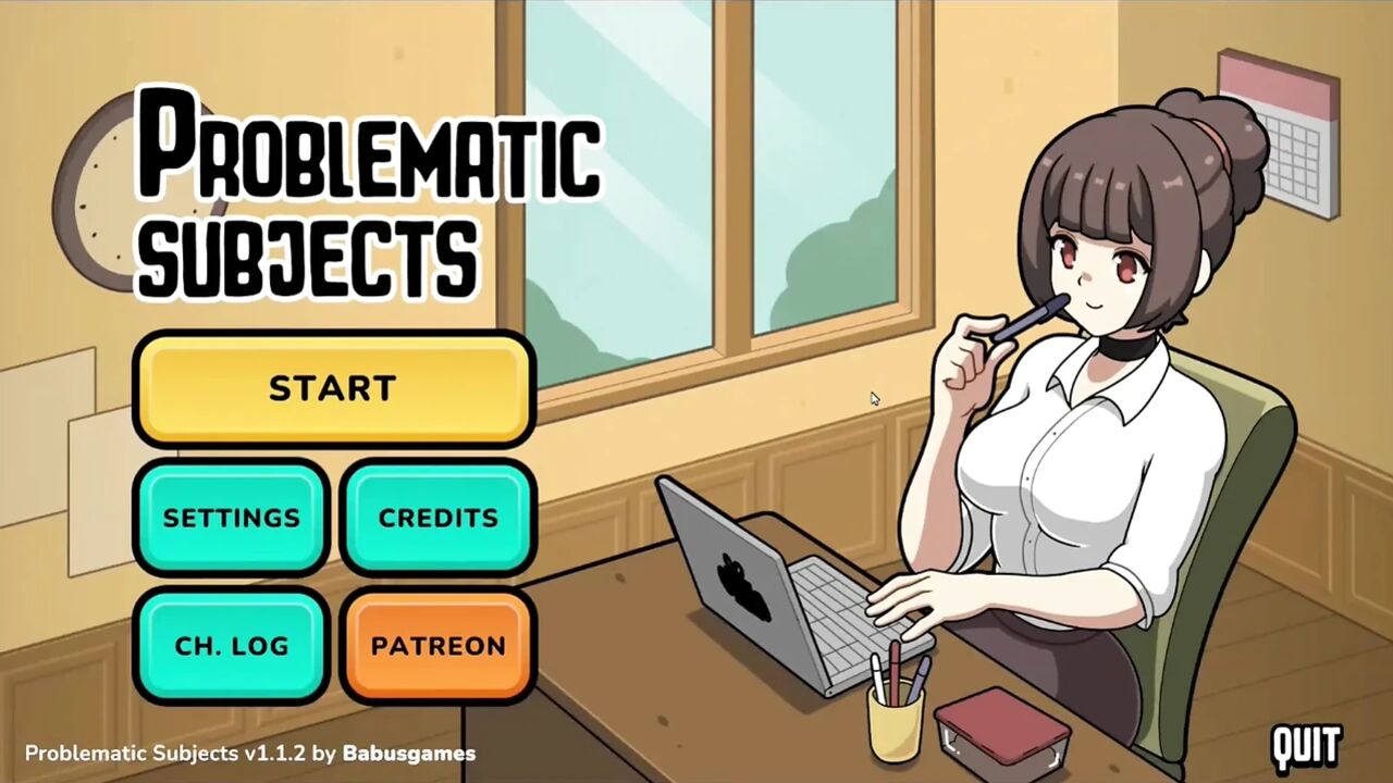 Hentai Game - Problematic Student - LVL 2 Teacher Fucks Students