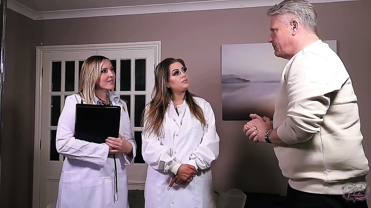 Slutty Doctors Helps Patient with Swollen Cock