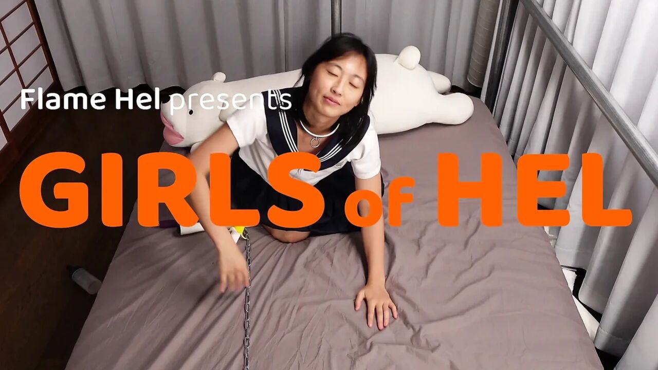 I chained my submissive slut to bed and won't let her go before I cum all over her