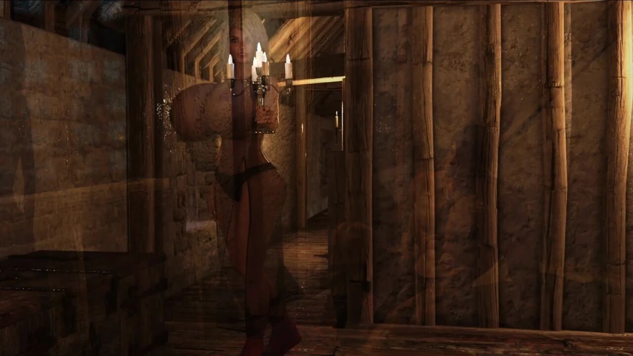 Hot 3some with Conan: Flora’s Best Tits Ever Bouncing – Bholi Bahli Liriel Turned into Moaning Slut