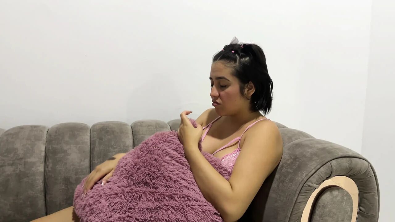 While My Stepsister Is Not at Home I Take the Opportunity to Fuck Her Boyfriend. the Very Horny One Ends up Cumming in My Pussy
