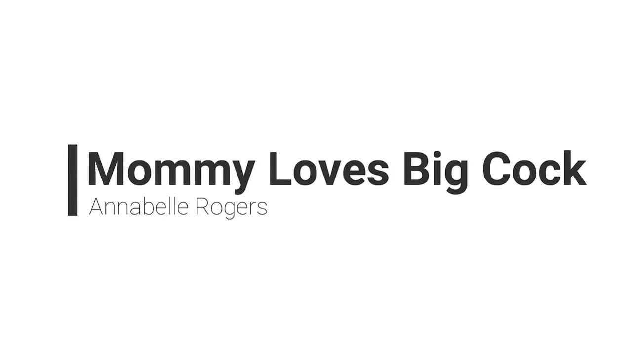 Stepmommy Loves Big Cock