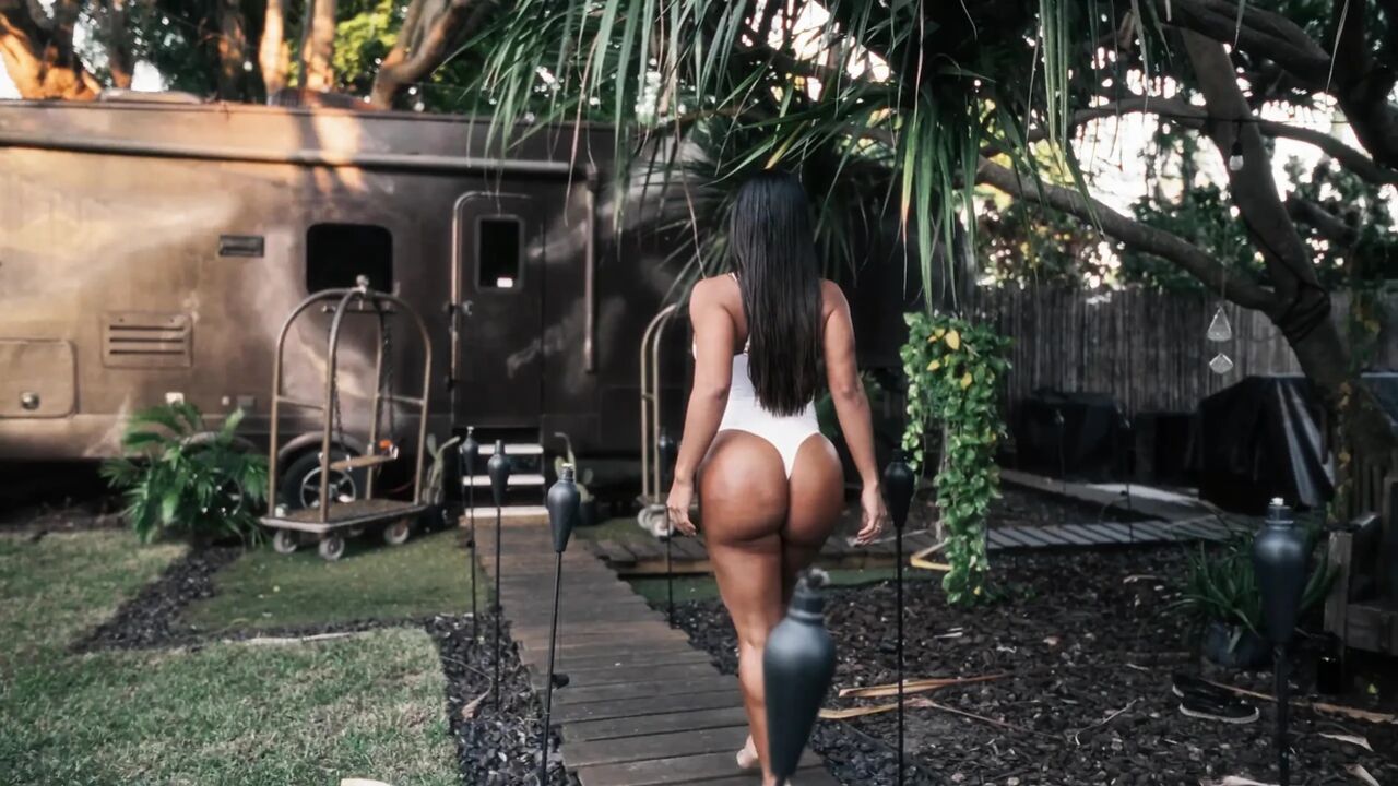 Horny Latina Poolside Butt Plug Anal Play Till Huge Squirt on Camera