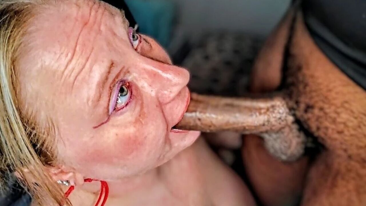 Throat Goblin Ep - 78 Blonde Walmart Clerk Freak Face Fucked After Work Cum Facial
