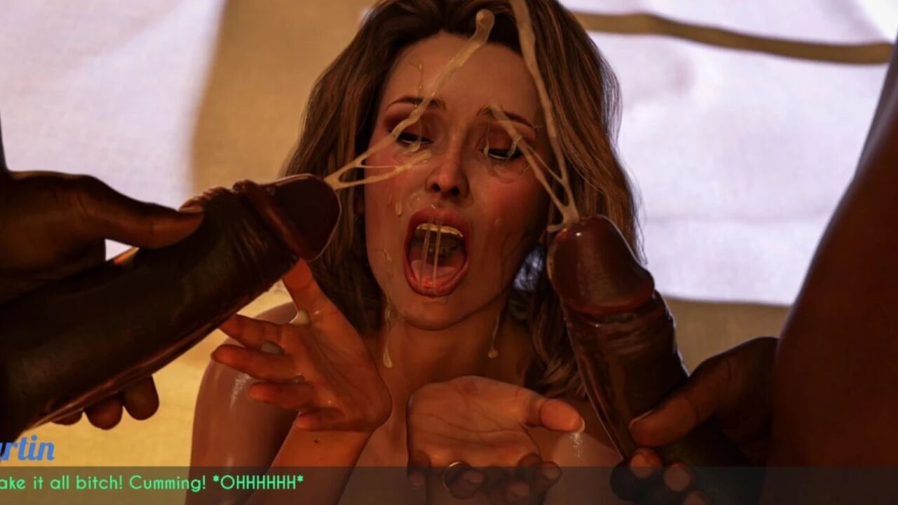 A Wife and Stepmother Real Fucking Sophia Got 3 Big Dicks Fucking Her Shamelessly at Darnell's House (upgraded Images)