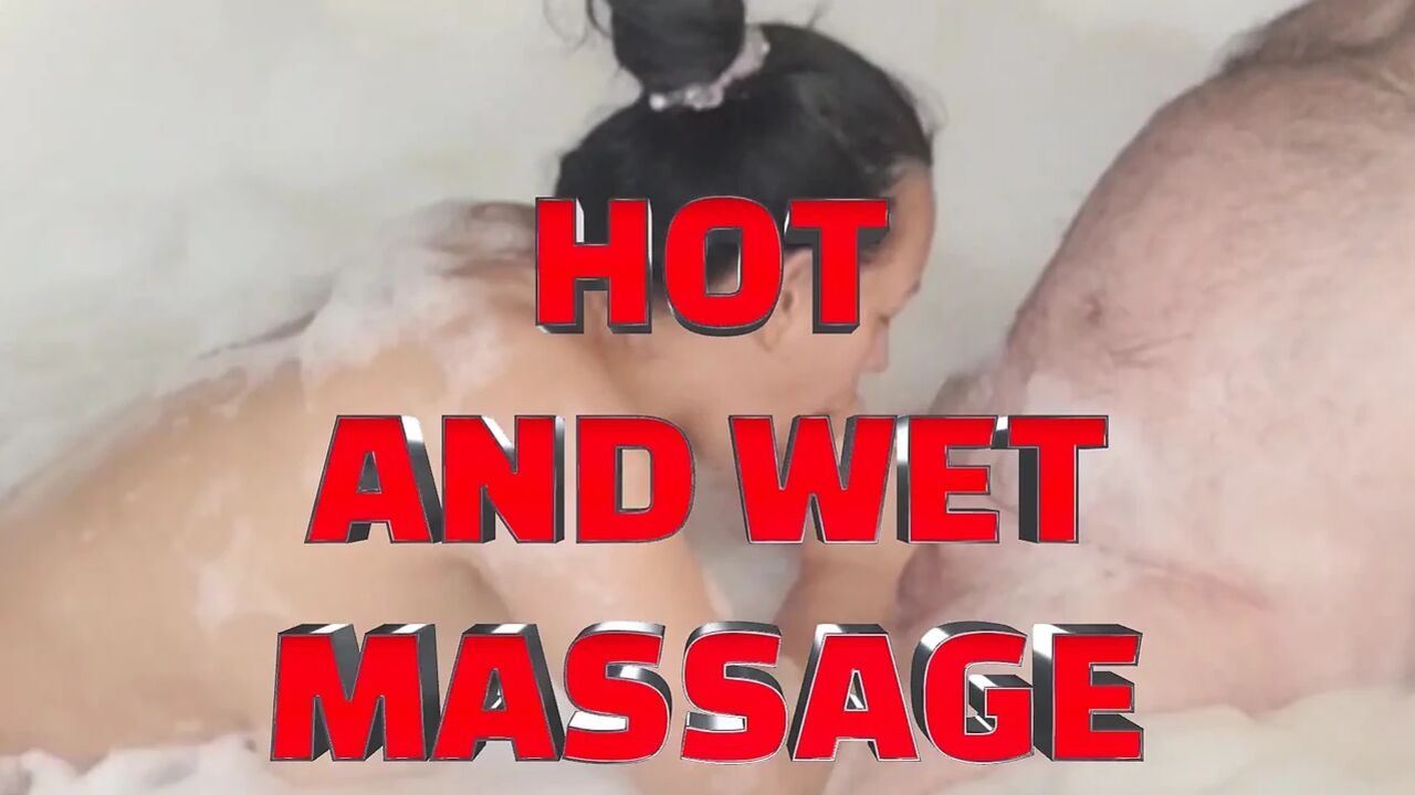 HOTTEST WET MASSAGE WITH ADAMANDEVE AND LUPO
