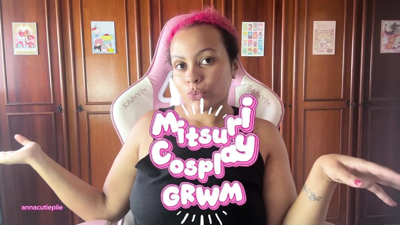 Grwm Mitsuri Cosplay Prep Gassy Girl Farts While Doing Makeup and Outfit