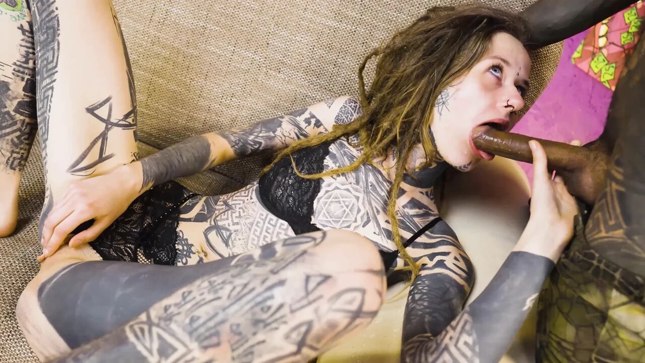 Tattooed Couple Destroying Each Other – Hard Pounding & Deep Anal