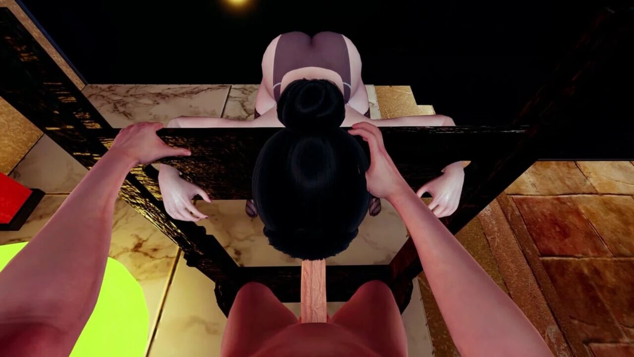 Fetish Adventure with Sexy Swimmer in 3D Animation Intense Bondage Sloppy Blowjob, and Deepthroat Mouth Fuck