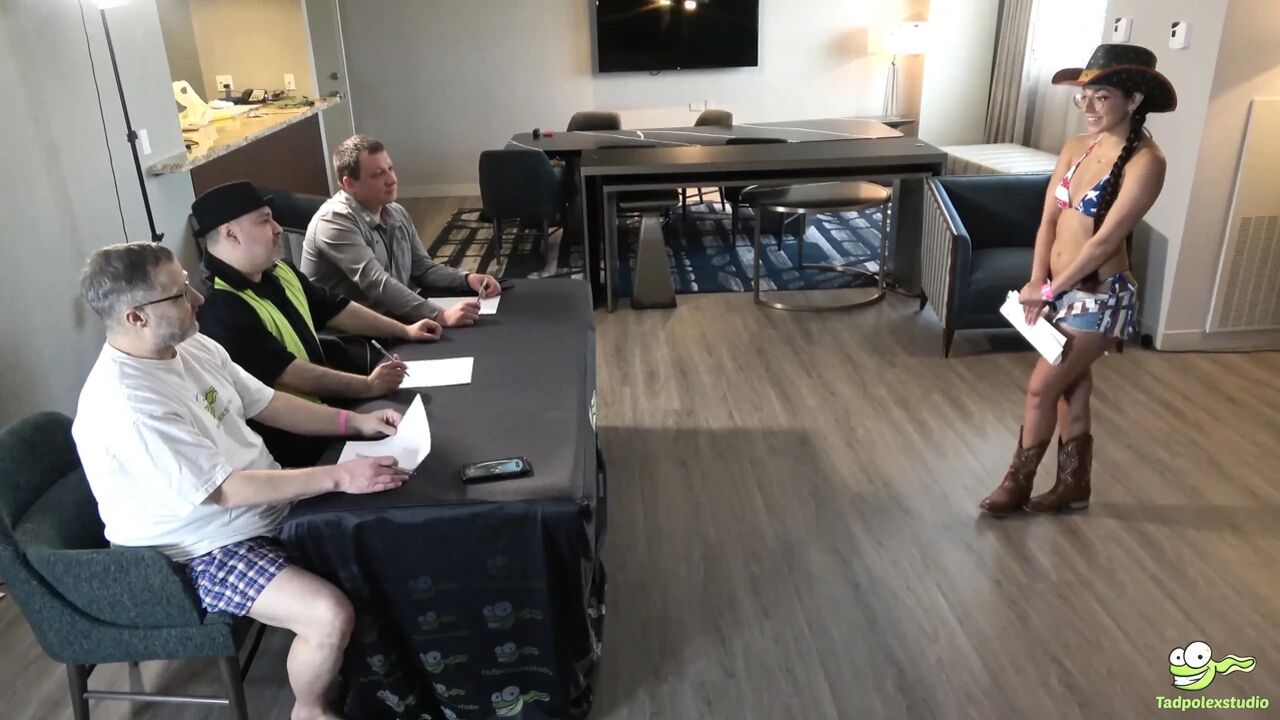Gangbang with Creampies: Madison Wilde Gets the Part