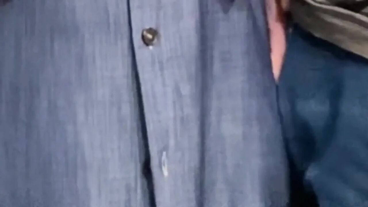Dirty Hobby! Old Man Fingering Perfect Pussy in Public