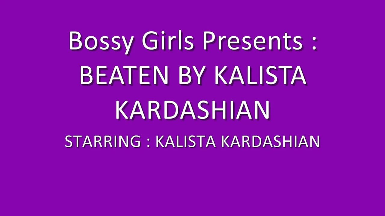 Beaten by Kalista Kardashian Featuring Kalista Kardashian