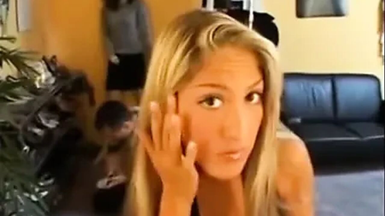 Blonde babe loves to punish her slave