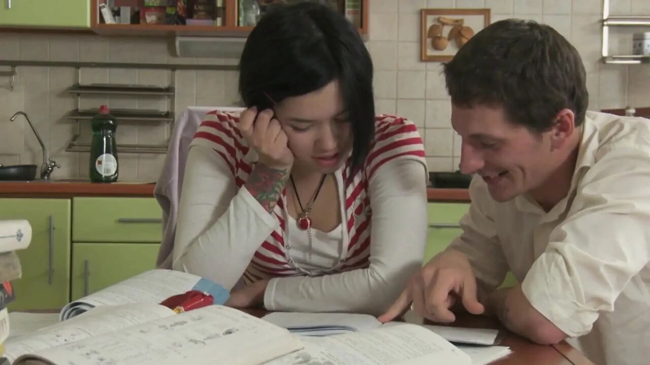 Anal Inside Scene 1: Brunette Teen Netta Jade Enjoys Anal Sex in the Kitchen