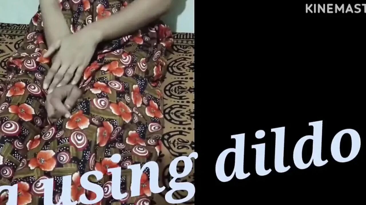 Meena Using Dildo to Satisfy Herself When No One Is Available to Fuck Her