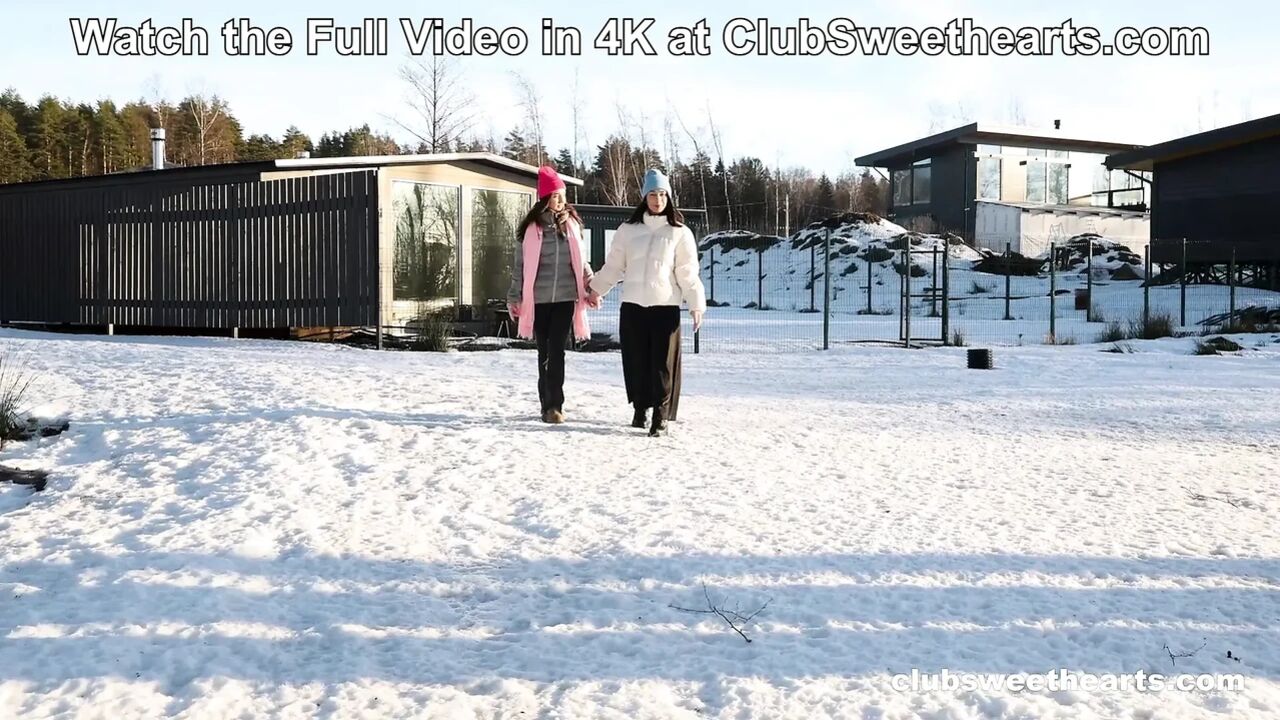 Cold Crispy Day! Just Perfect for Selfies and Eating pussy at ClubSweethearts