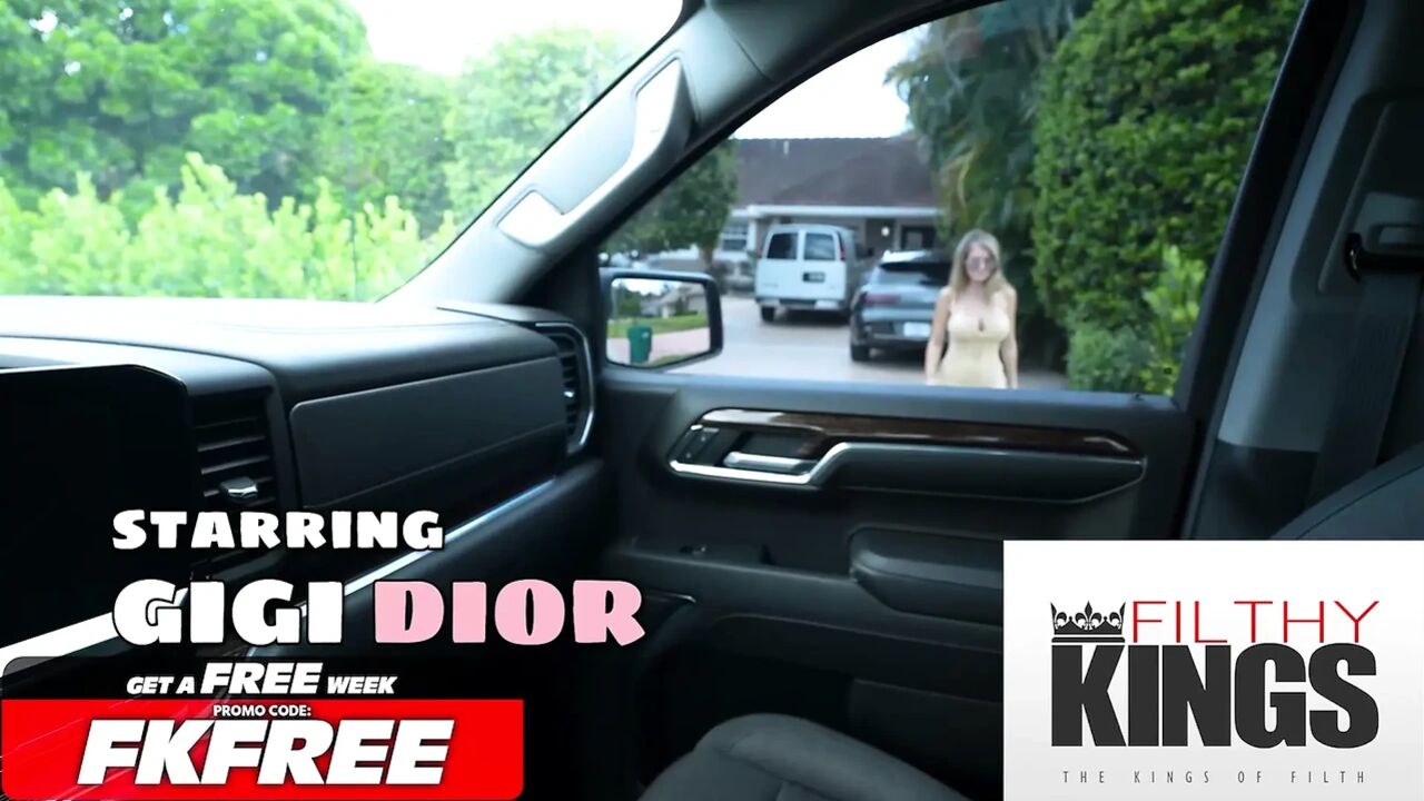 FILTHY KINGS - Busty MILF Gigi Dior Catches Leo in the Act & Fucks Wild