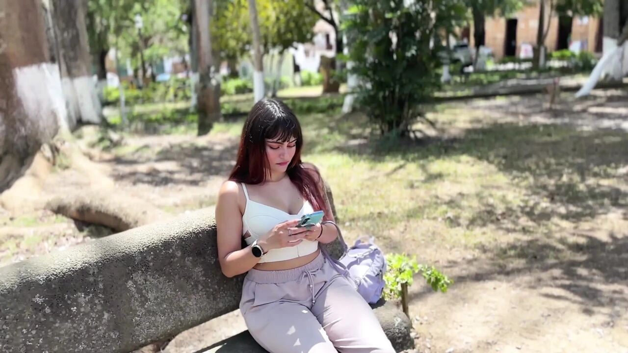Sneaky Cheating Slutty Stranger From the Park Seduces Me for a Massive Creampie While My Wife Is Away