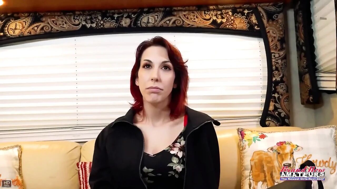 Fiery Redhead Scarlett Foxx Big Tits Deep BJ to Hard Relentless Slam!