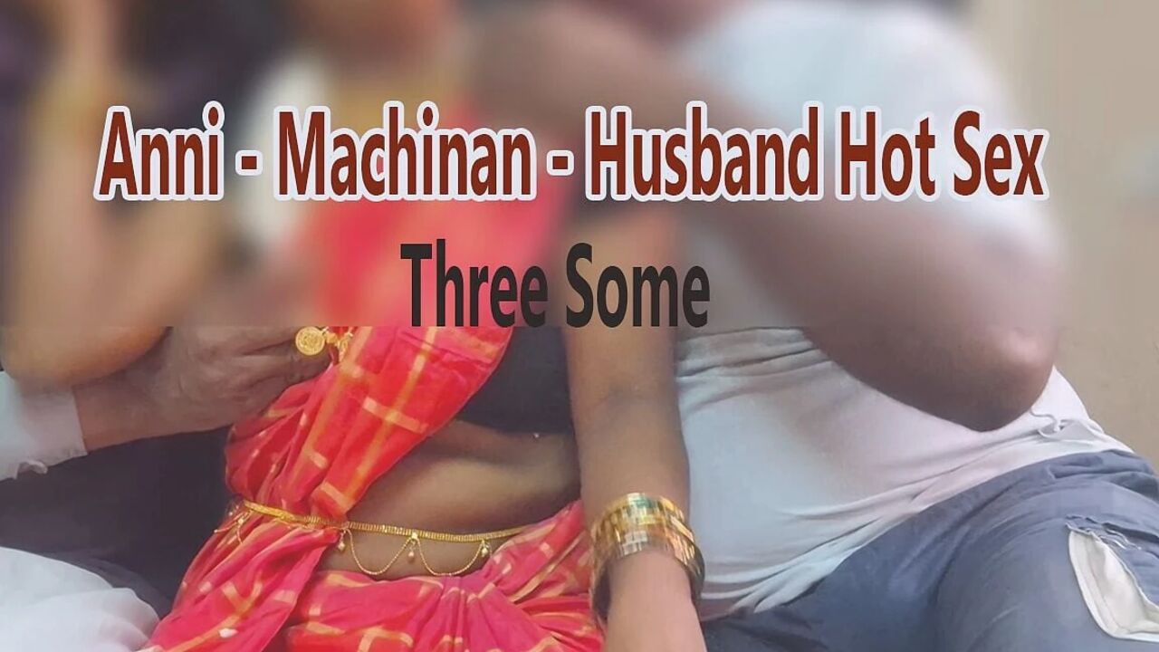 Indian Bhabhi Fucks with Husband and Stepbrother