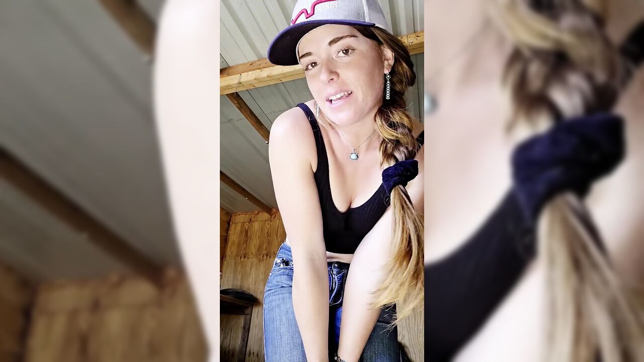 Redhead Preps Asshole with Vibrating Buttplug