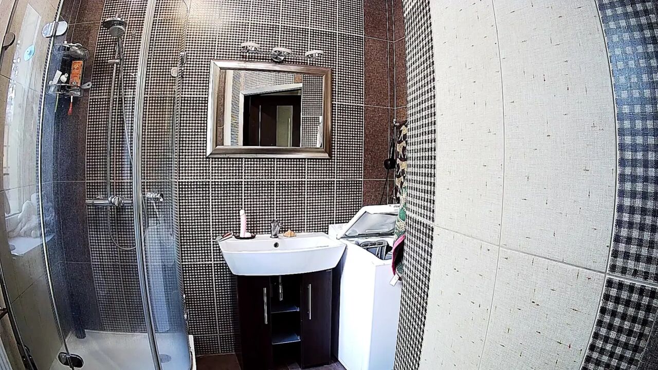 Shower: Hot Petite Girl Stella Enjoying Her Steamy Shower Time
