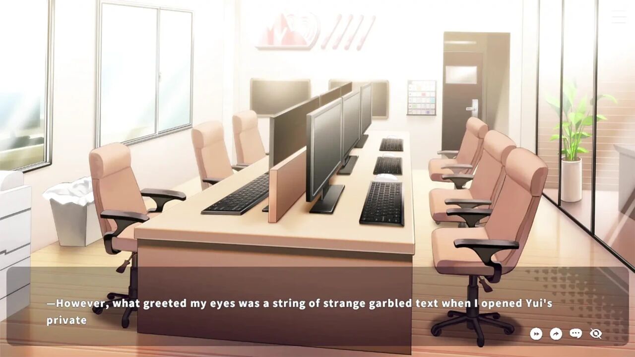 Yui Rubs it In after our MC walks in on her. Our MC sees her masturbating.