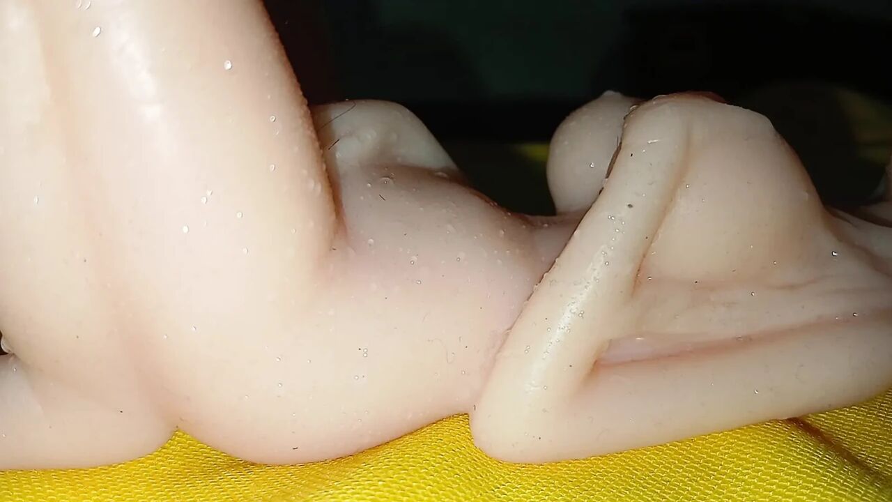 Realistic Silicone Sex Toy POV in 4K - Solo Doll Experience