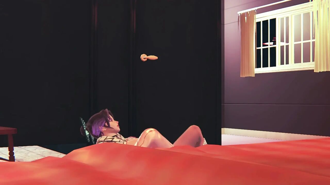 Nezuko and Shinobu in Full Lesbian Action - 3D Full Animation